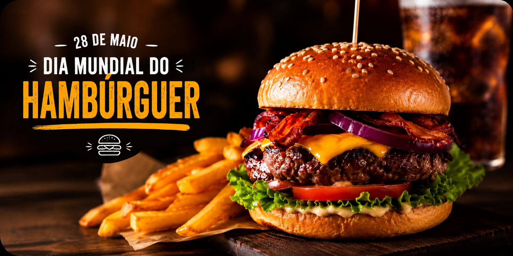 Dia Mundial do Hambúrguer movimenta restaurantes e redes sociais