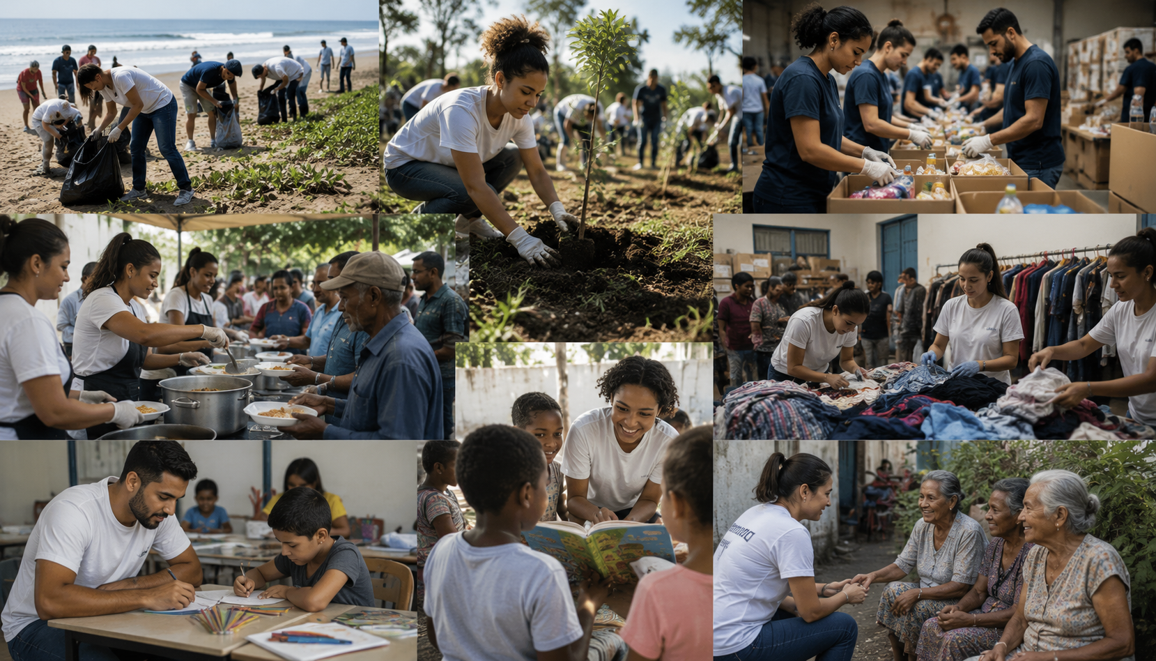 Trabalho voluntário: como pequenas atitudes transformam vidas e fortalecem comunidades
